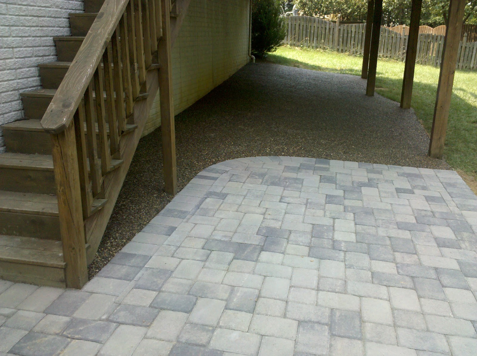 Life Time Pavers GravelLok for Under Decks